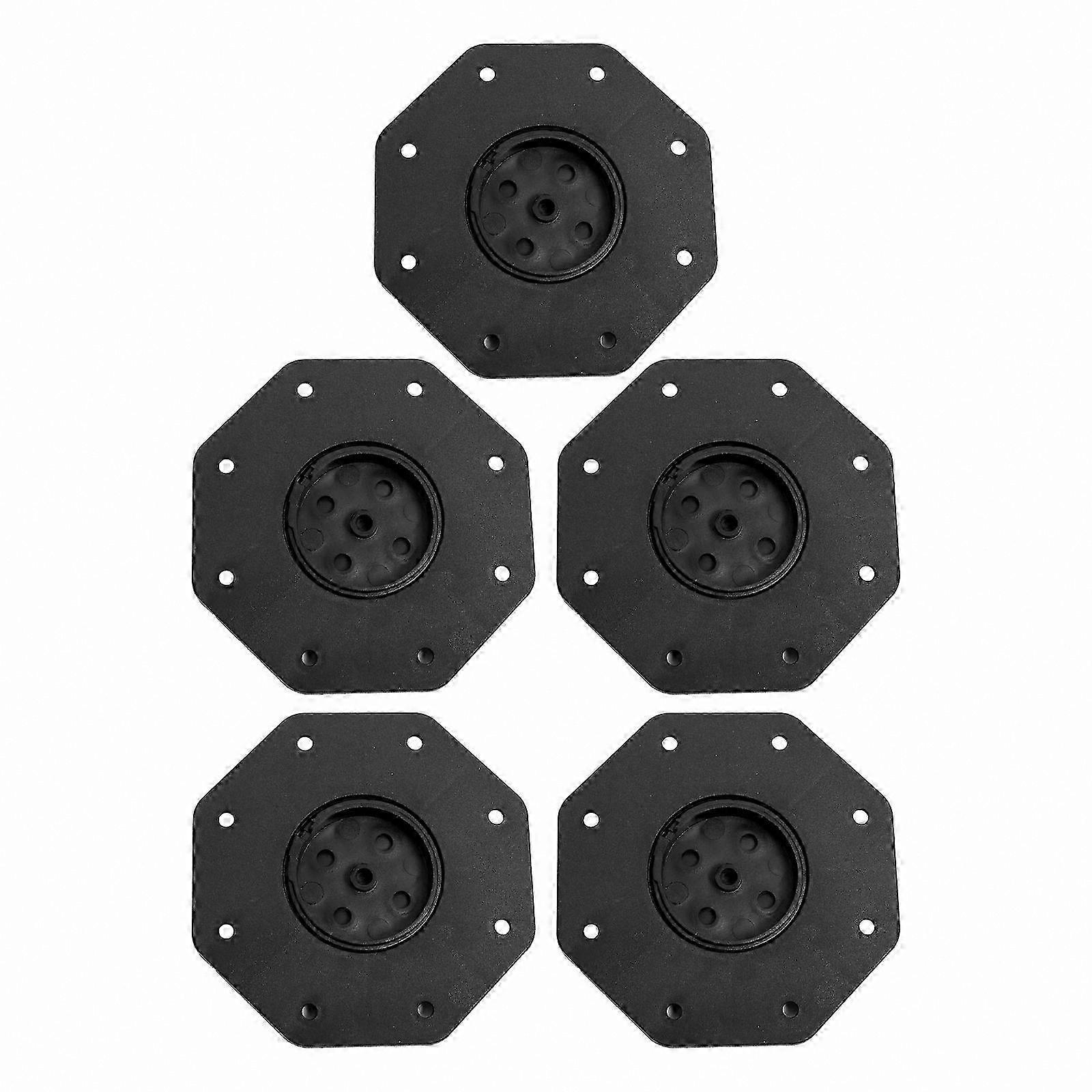 5-Pack Durable Deck Pedestals for Floor Support and Lifting Base Construction