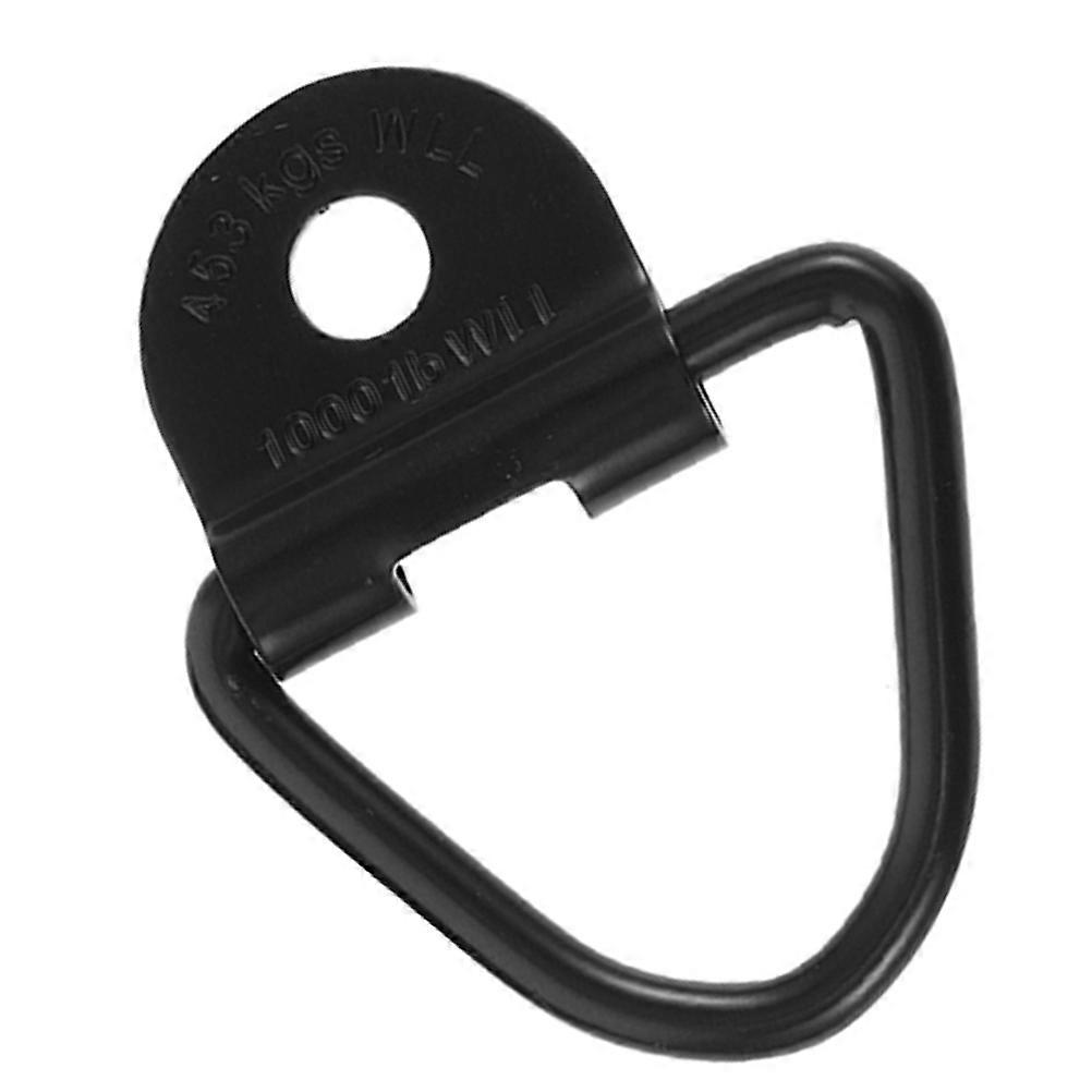 Durable D Ring Tie Down Anchor Hook for Trailer & Pickup Truck Bed Rails – Heavy Duty Carbon Steel Cargo Mount with High Load Capacity and Secure