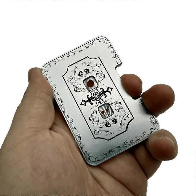 Finger Dice Toys Portable Aluminum 3D Mechanical Dice Game for Travel - Compact Design and Easy to Carry