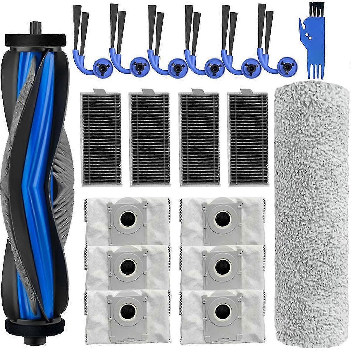 For X9 Pro Omni Robot Vacuum Cleaner Main Side Brushes HEPA Filters Dust Bags