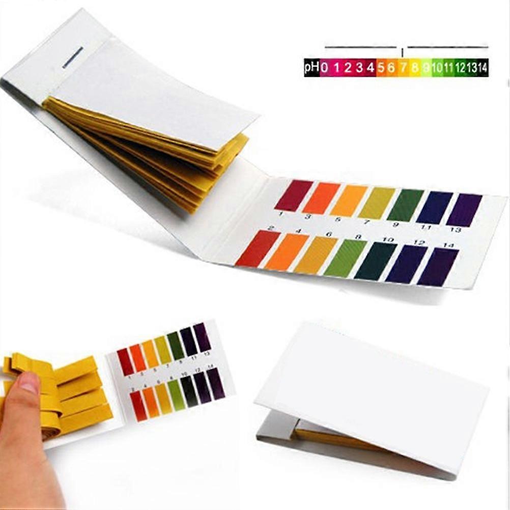 10 PCS 80 Strips PH Test Paper Indicator Litmus Paper Water Pollution Kit 80 Strips