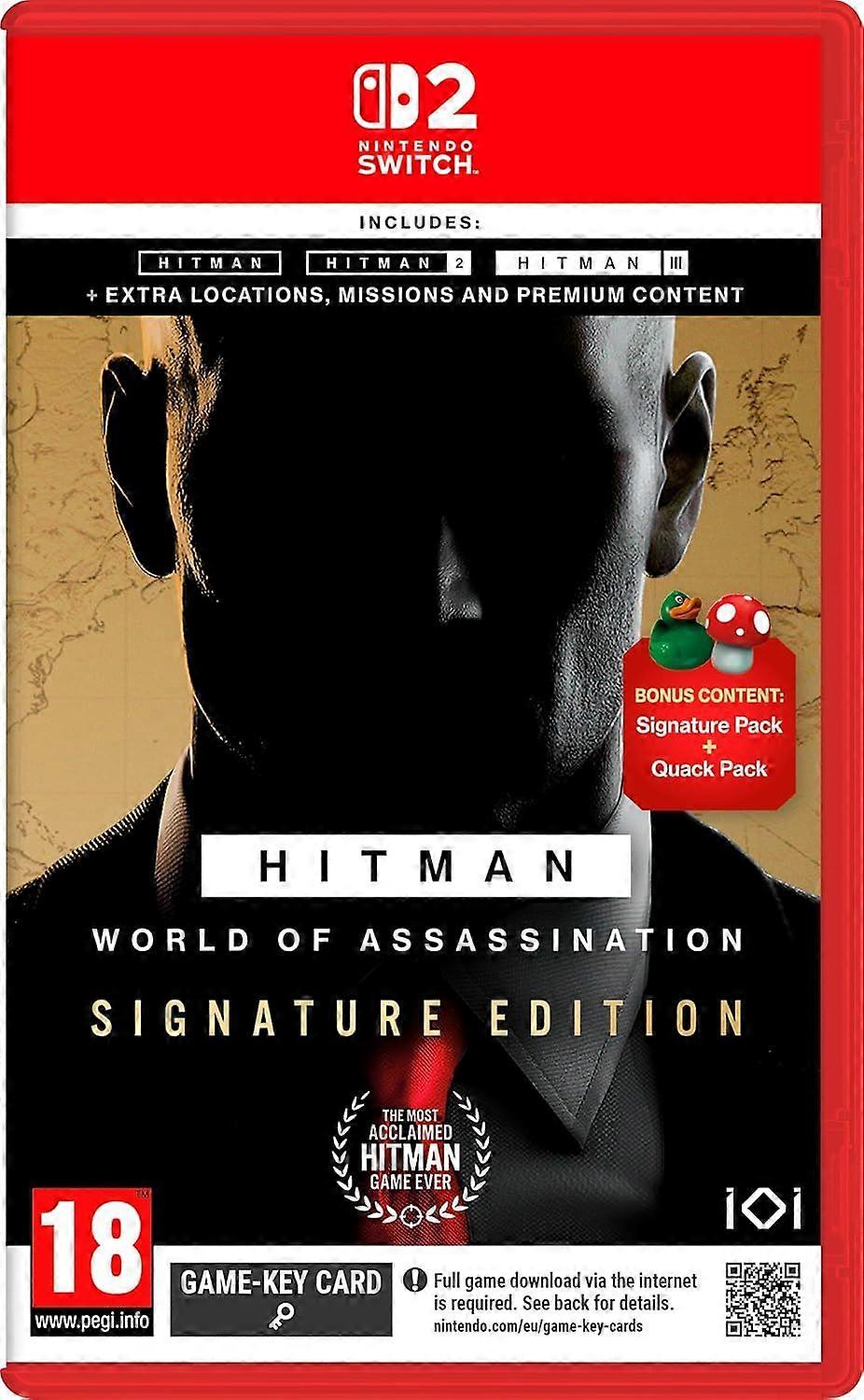 Hitman World of Assassination Signature Edition Switch2 Game