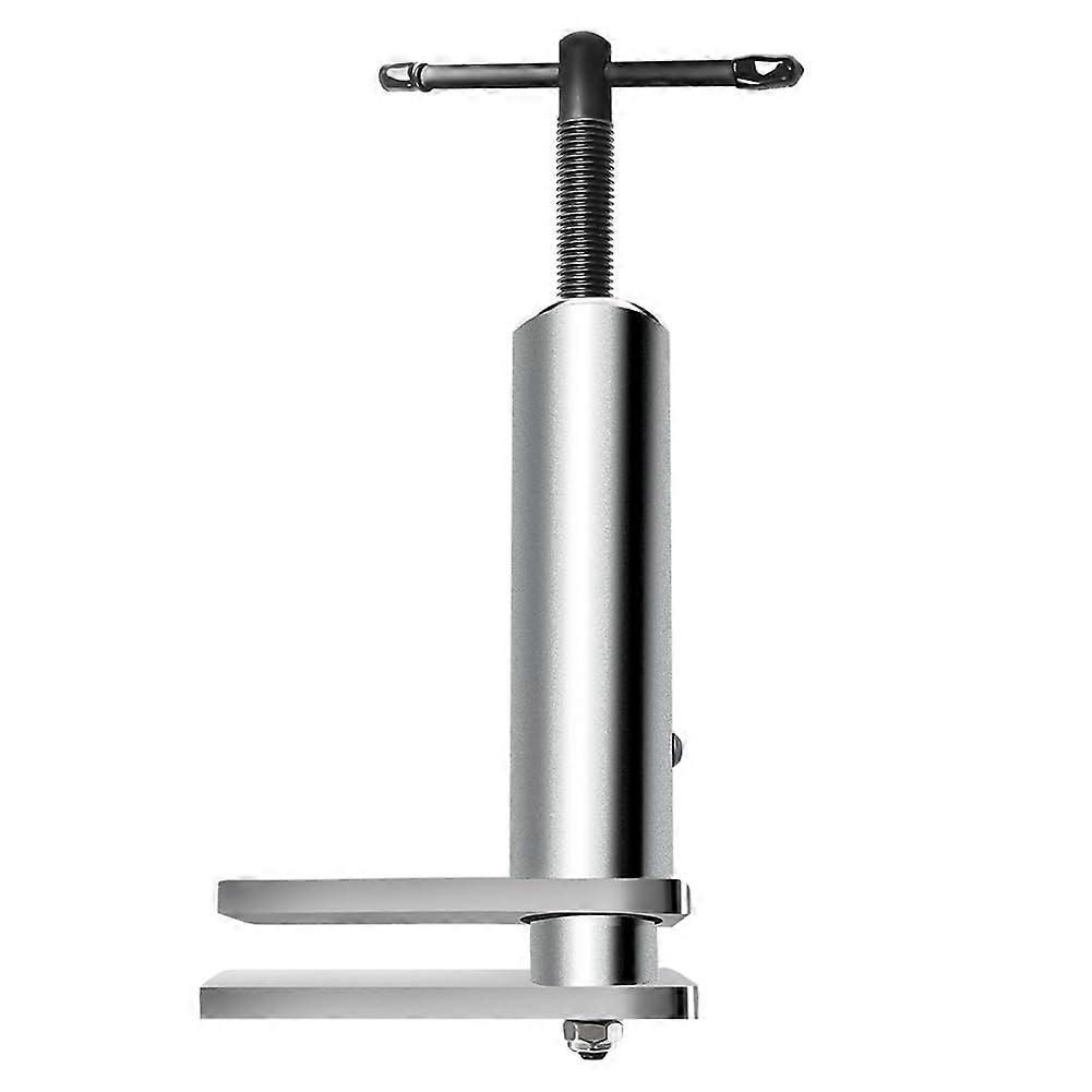 Universal Brake Caliper Tool with Piston Compressor Spacer for Multi-Piston Calipers, Robust Silver