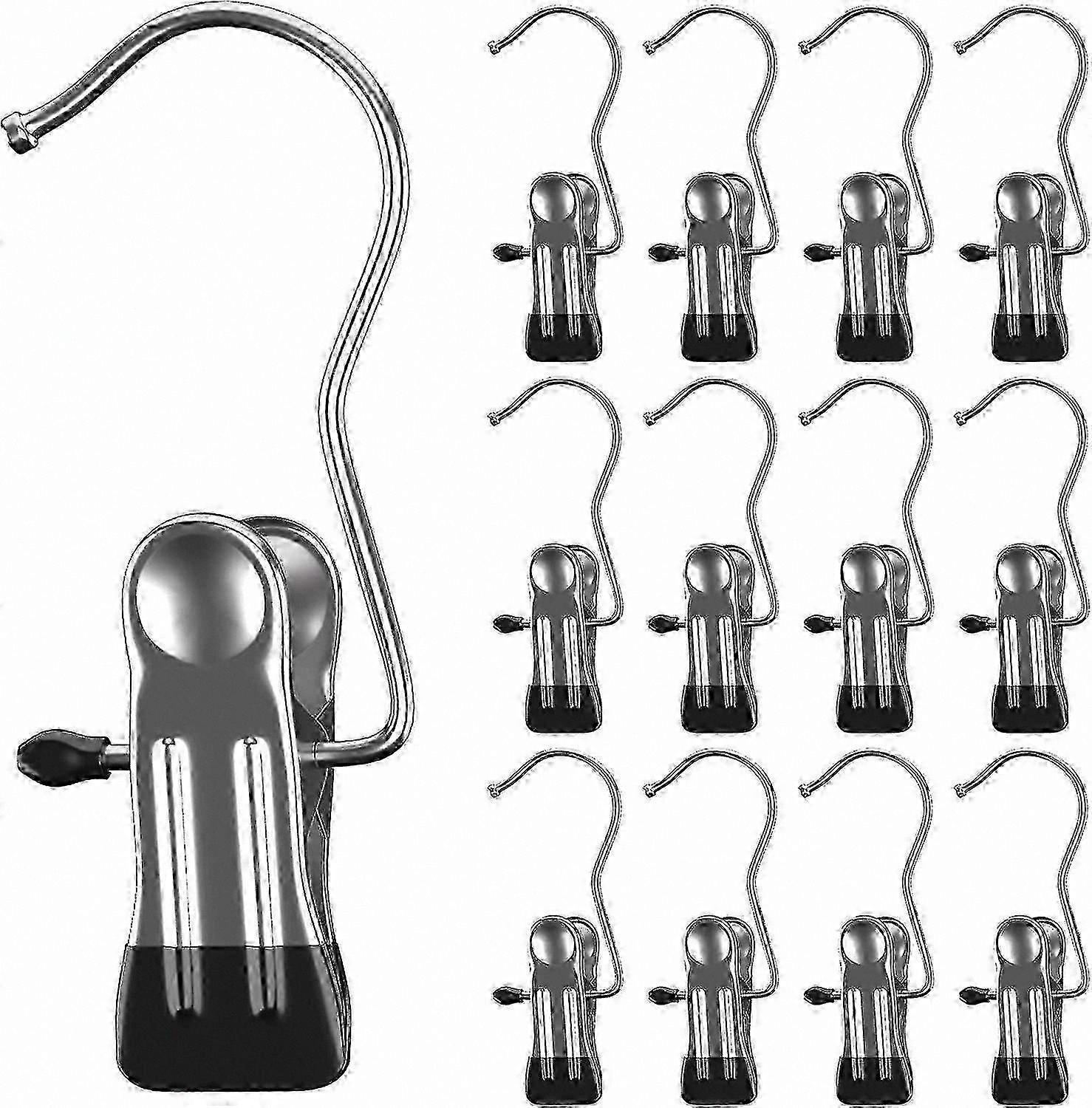 Stainless Steel Hooks for Hanging, Durable Clothespin Hooks
