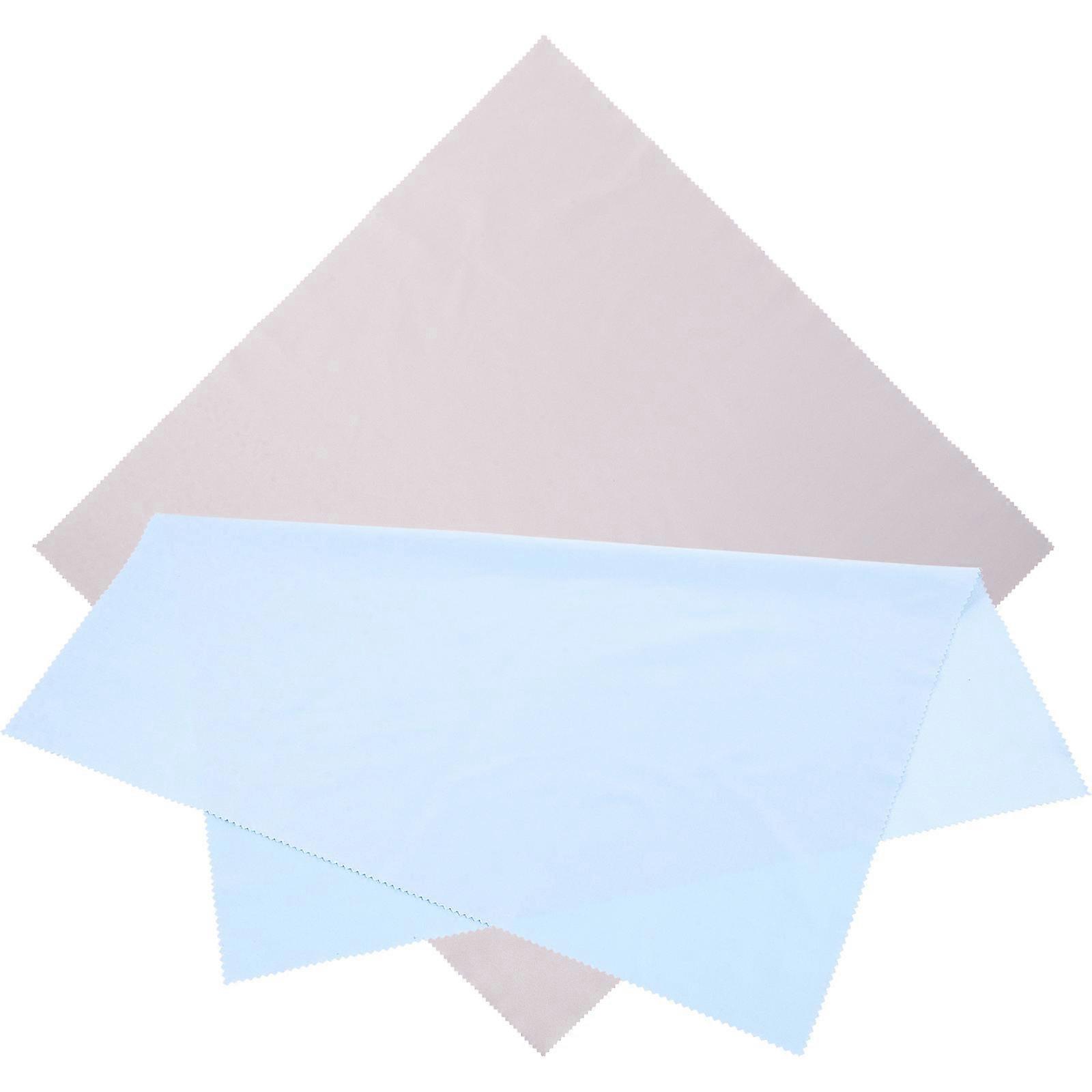Thickened Cleaning Cloth Eyeglass Cleaning Cloth for Glasses and Smartphones Assorted Color Cloth for Cleaning 2Pack