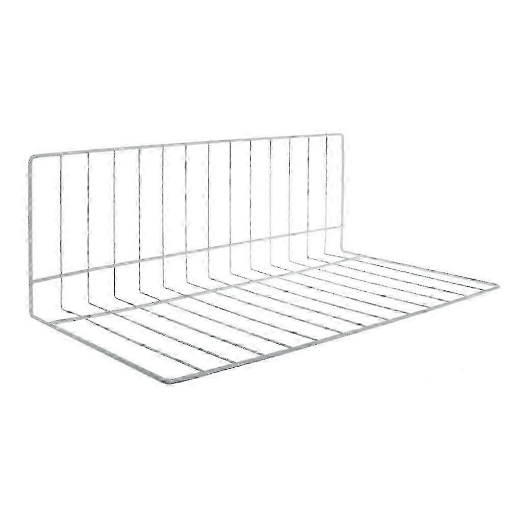 Divisor de Prateleira de Arame Epóxi Branco para Organização Lateral de 22 Polegadas de Comprimento & 8/12 Polegadas