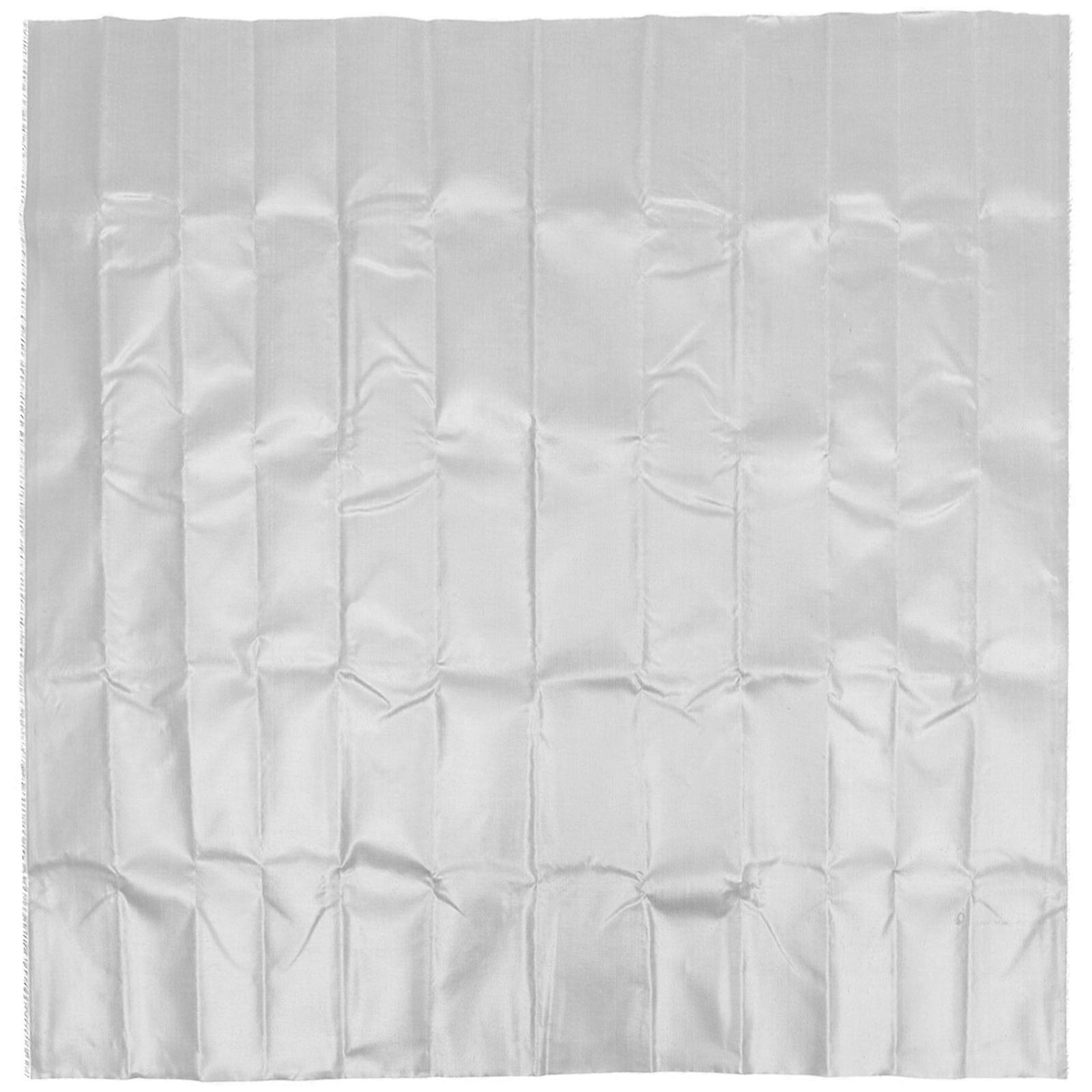 Fireproof Blanket Fiberglass Fireproof Blanket Barbecues Silver Heat Insulation Function 1Set