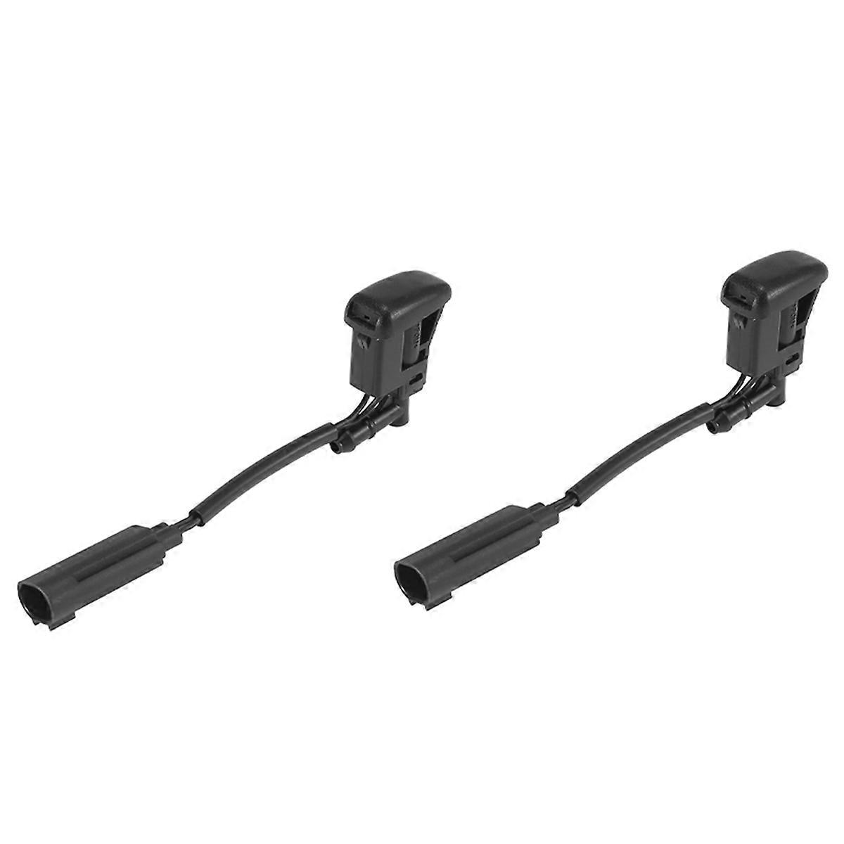 2X Windshield Heated Washer Sprayer Nozzle Jet 61667110851 for - 1-Series E81 E82 E87 X3 E83 X5