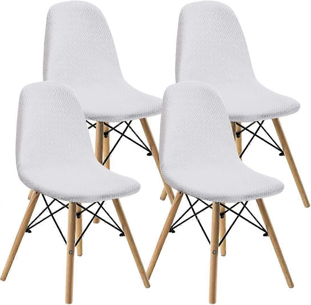4 Pack Dining Room Chair Covers Slipcovers, Chair Cover Stretch for Mid Century