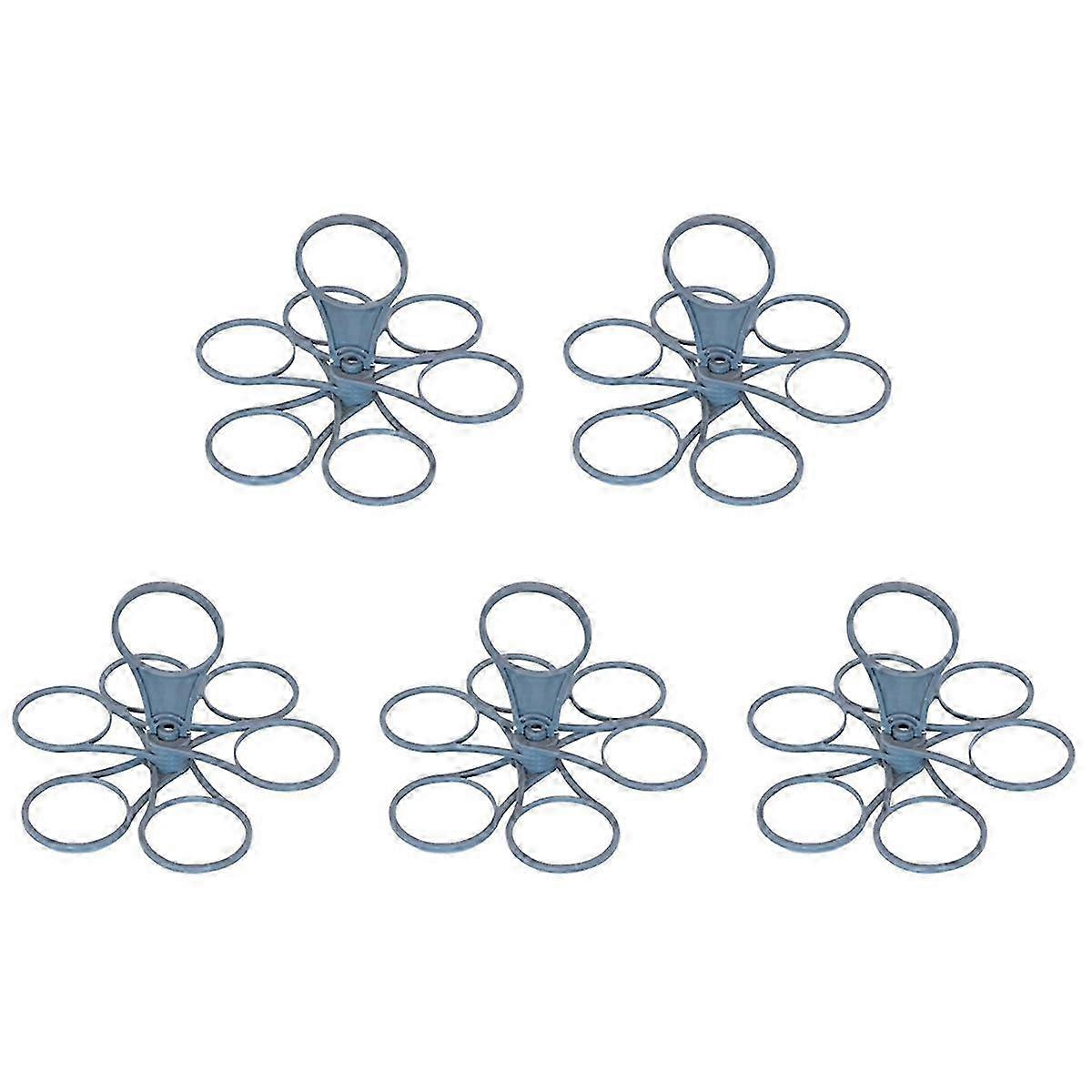 Beverage Rack, 6-Bottle Capacity, Rotary Folding Design, Reusable