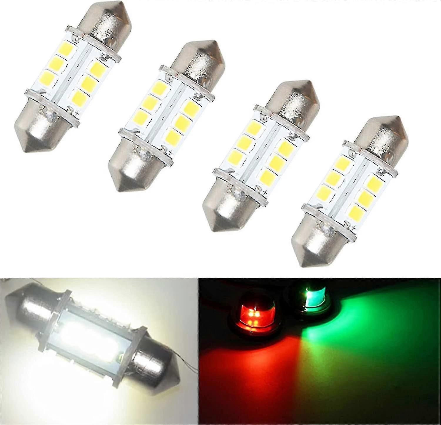 Marine Led Replacement Bulb Boat Light Bulbs Super Bright 12 Volt 32 Mm Bulbs For Boat Navigation Lights Boat A