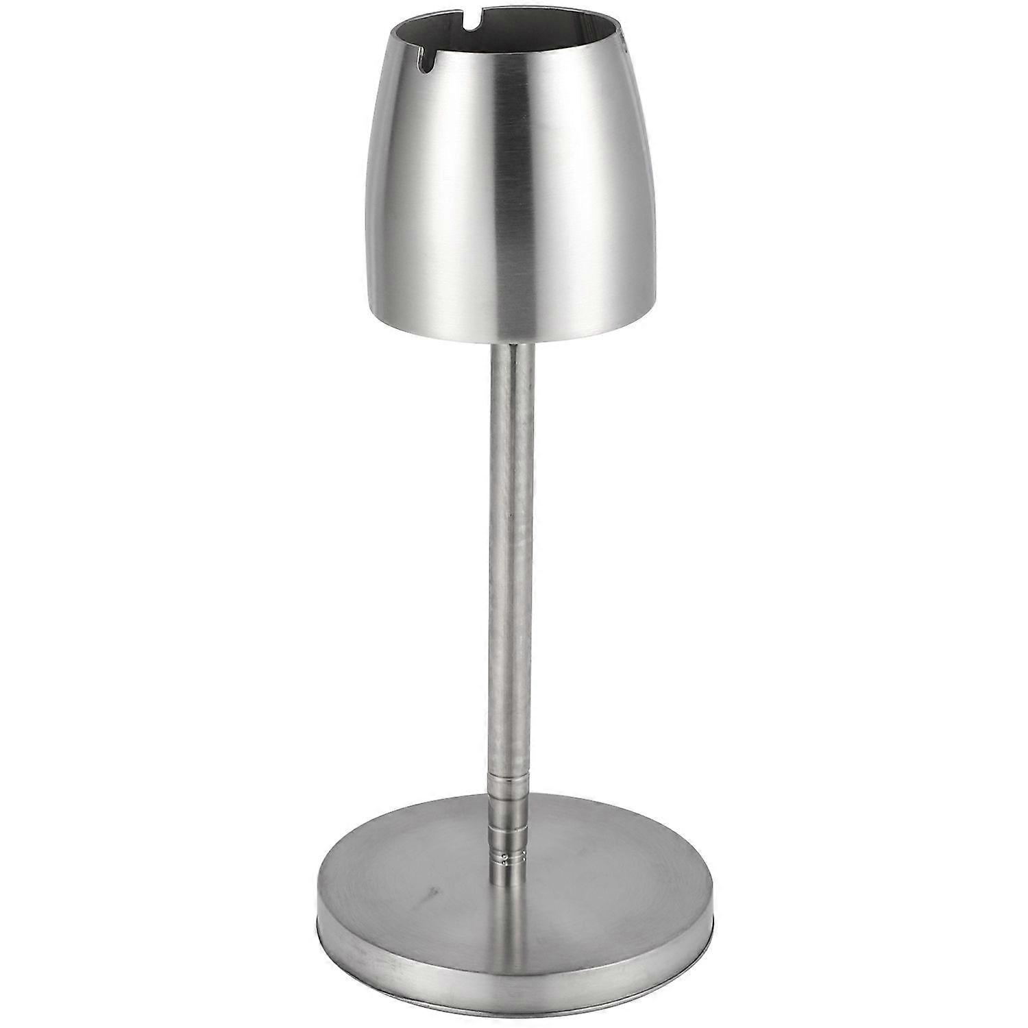 Stainless Steel Telescopic Ashtray Floor Standing Ash Tray Ashtray Portable Metal Large Windproof A