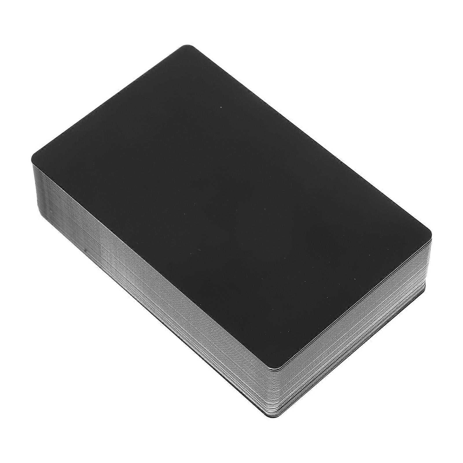 Machine for Metal Blank Business Cards with 50Pcs Aluminum Name Cards