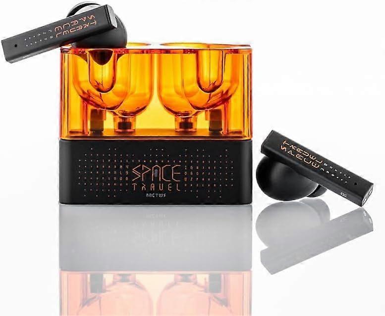 TWS Earphone Bluetooth 5.3 Noise Canceling True Wireless Stereo IEMS(Black)