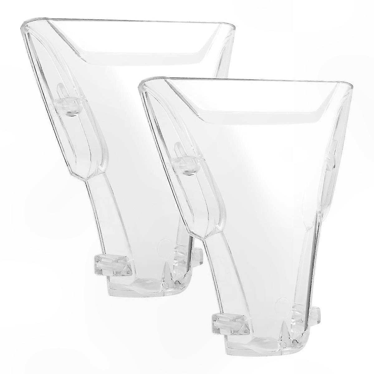 Replacement Transparent Cover for Upholstery Hand Tool, 2 Pack, Compatible with Puzzi Models