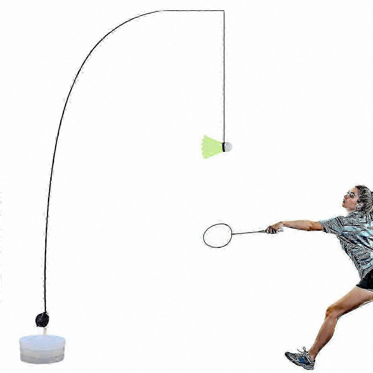 2025 Badminton Practice Rebounder for Singles Training and Force Development Tool