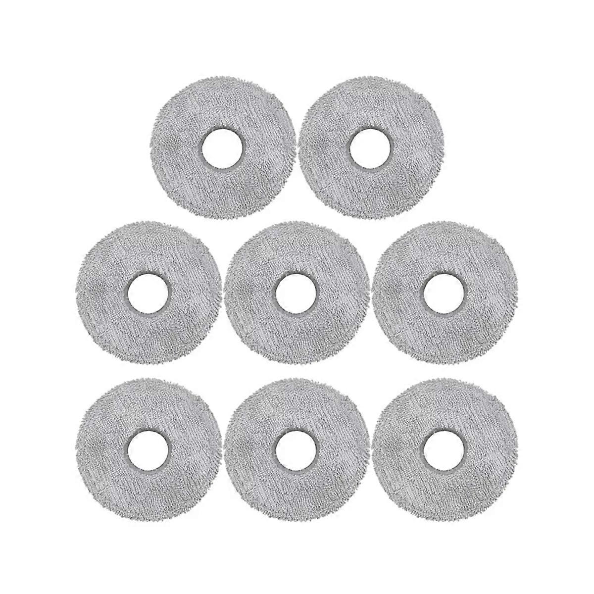 8PCS Microfiber Mop Cloth for P20 Pro/T5 Pro Robot Vacum Cleaner Accessories Replacements Mopping Cloths