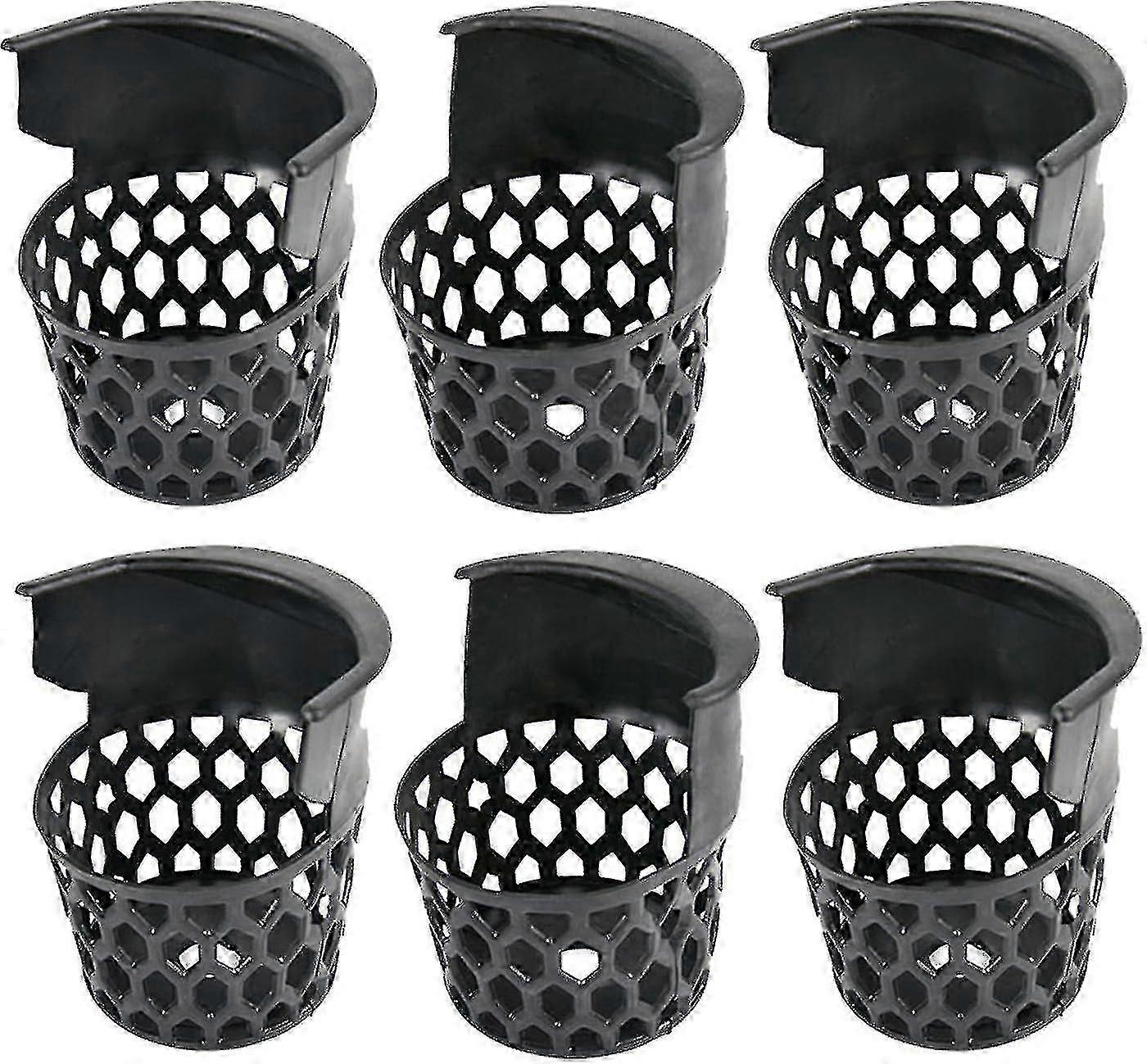 6 pièces table de billard billard poches ensemble, billard boule paniers billard fournitures avec 12 vis durables remplacement poches web