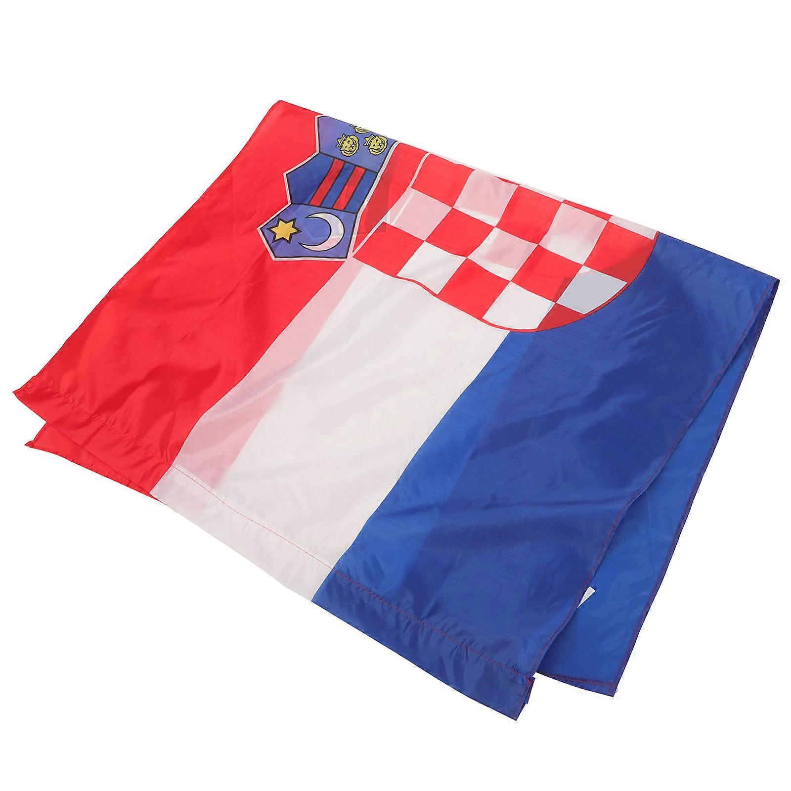National Flag Cape Large Size For Sports Events Polyester Material 1Set