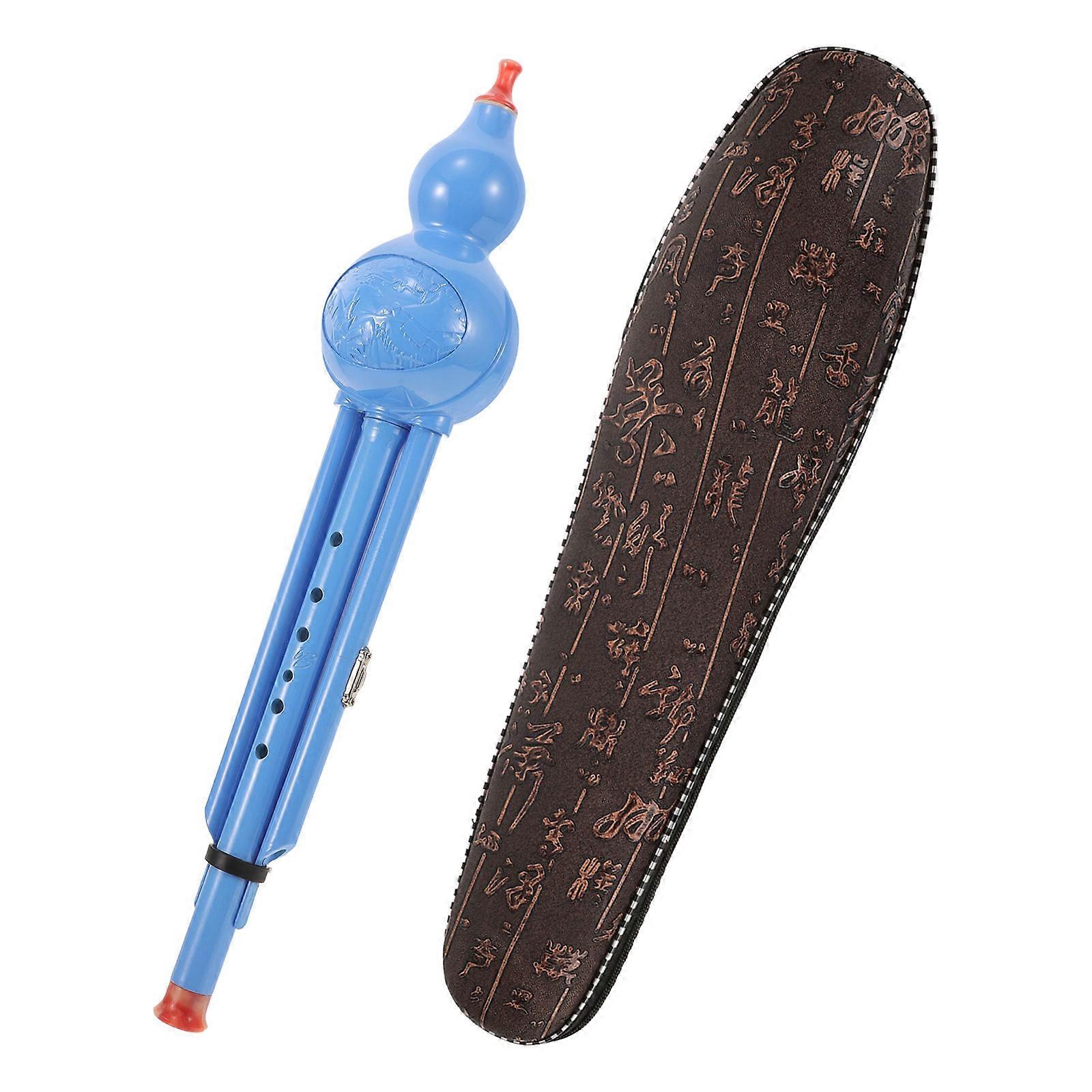 Soprano Recorder Music Instrument for School Use 3Pcs Blue ABS Plastic