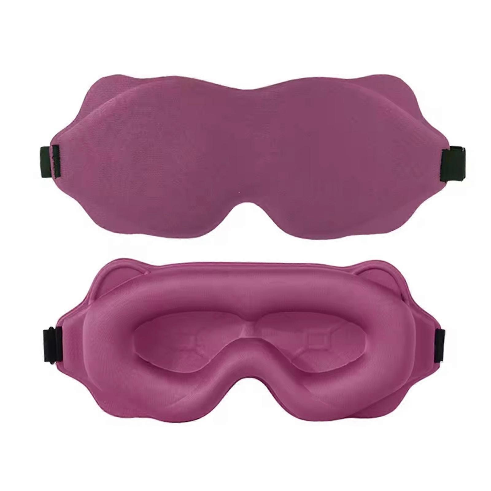 3D Eye Mask for Sleeping with Memory Foam Light Blocking Comfortable Adjustable
