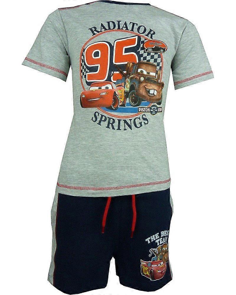 Boys Disney Cars McQueen T-shirt &amp; Shorts Set