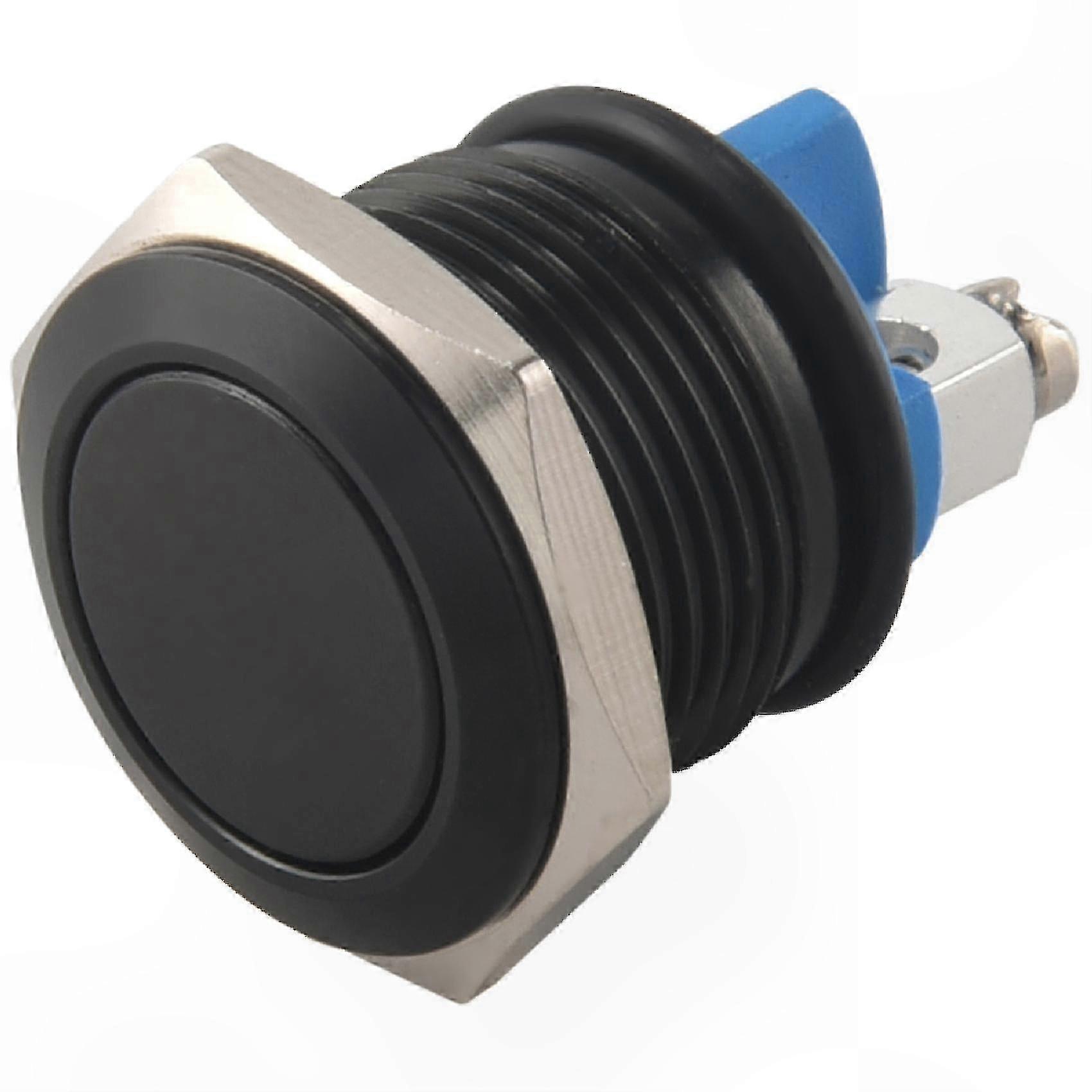 16mm 12V Car Horn Button Switch Push Start Accessory