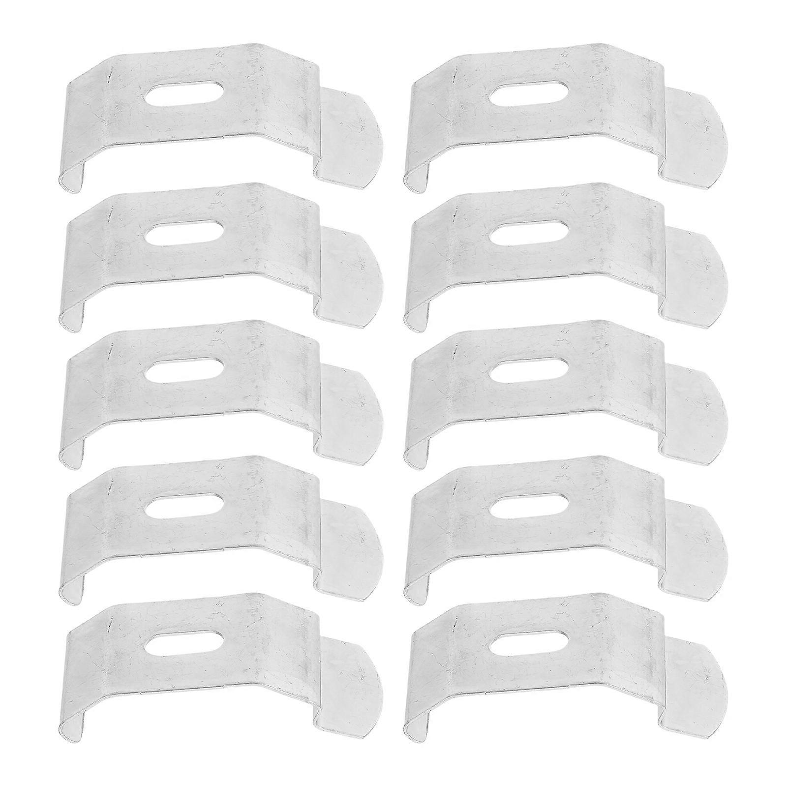 50Pcs Silver Roman Blind Mounting Brackets for Vertical Blind Use