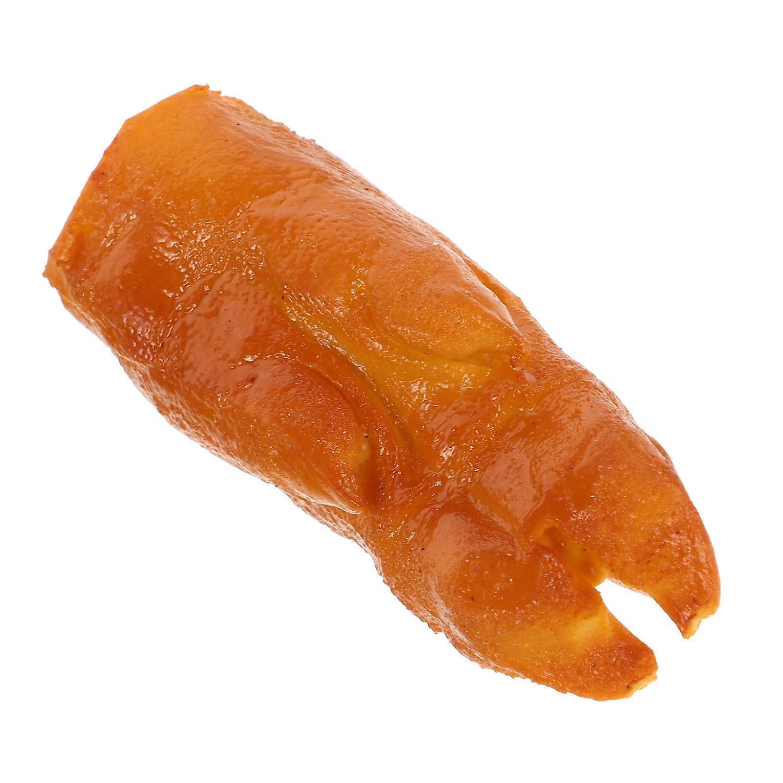 Artificial Pig Feet Legs 4Pcs for Pretend Food and Kitchen Display