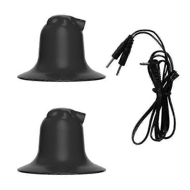 Double Electrode Nipple Clamp Electric Shock Pulse Breast Suction Device-Good