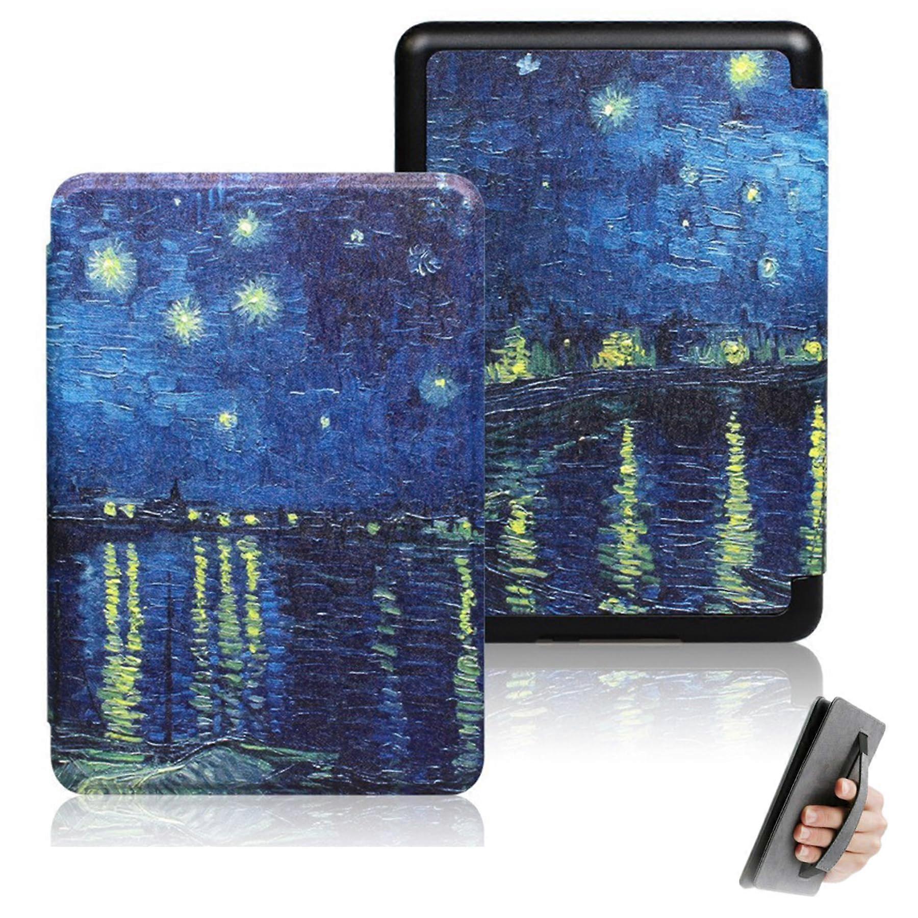 Case for Kindle 10th Gen 2019, 6Inch Kindle Case, Hand Strap Design Cover, Auto Sleep and Wake, Model J9G29R