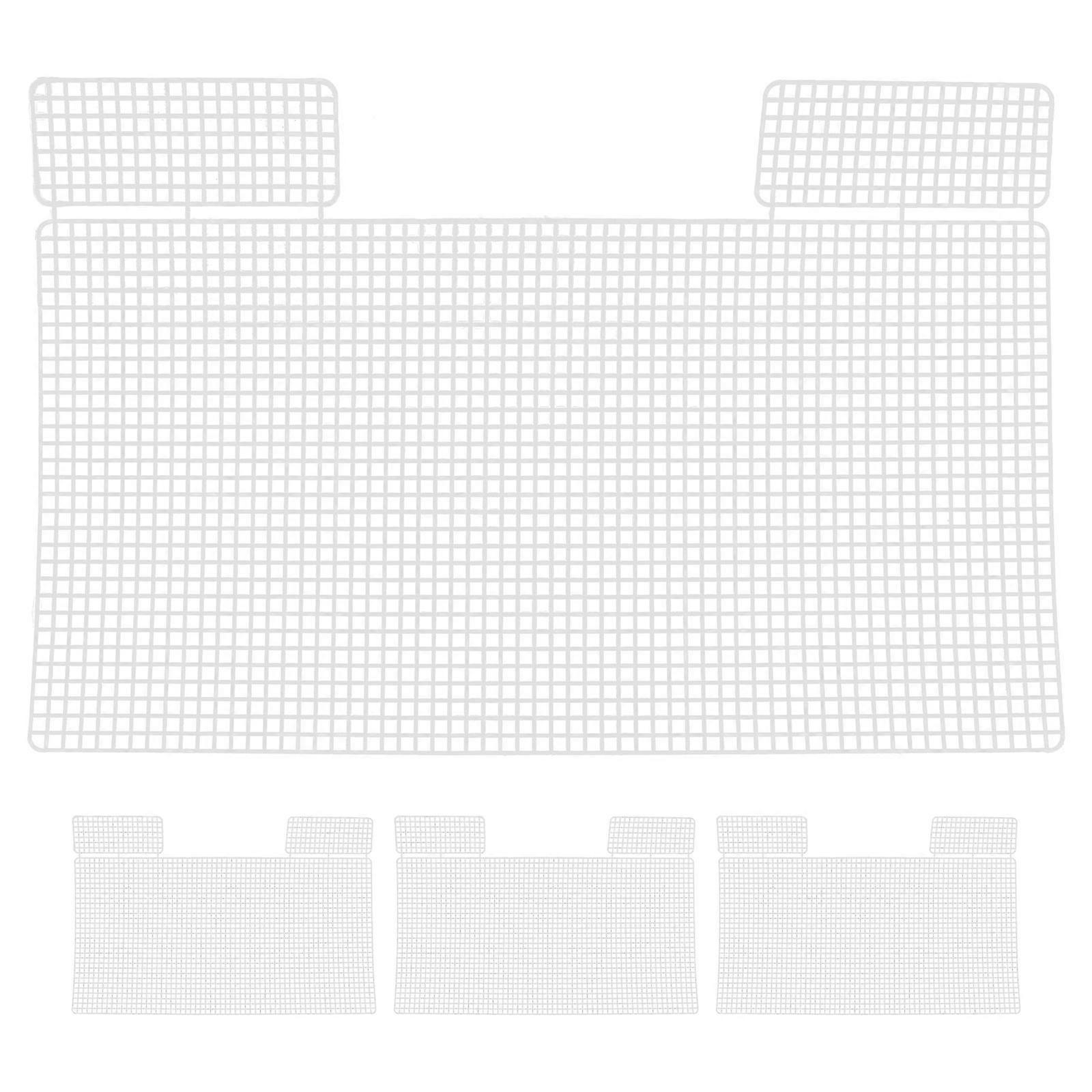 Crochet Plastic Mesh Sheets for Bag Making with 20Pcs for DIY Crafting