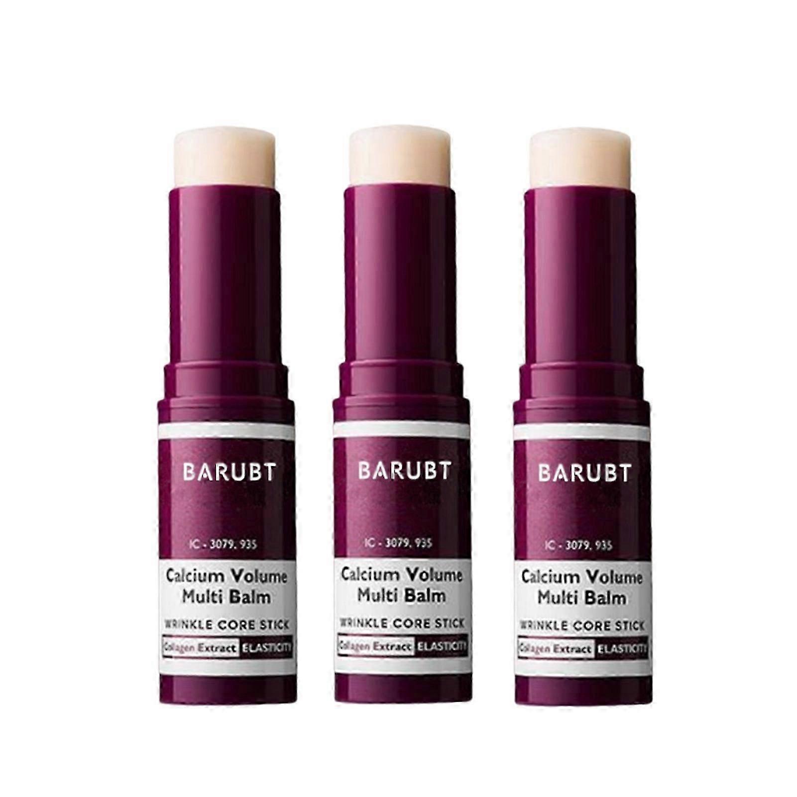 3X Calcium Multi Balm, Calcium Volume Multi Balm, Wrinkle Core Stick, Collagen Moisturizing Stick, Anti-Aging Firming Serum Stick for Eyes