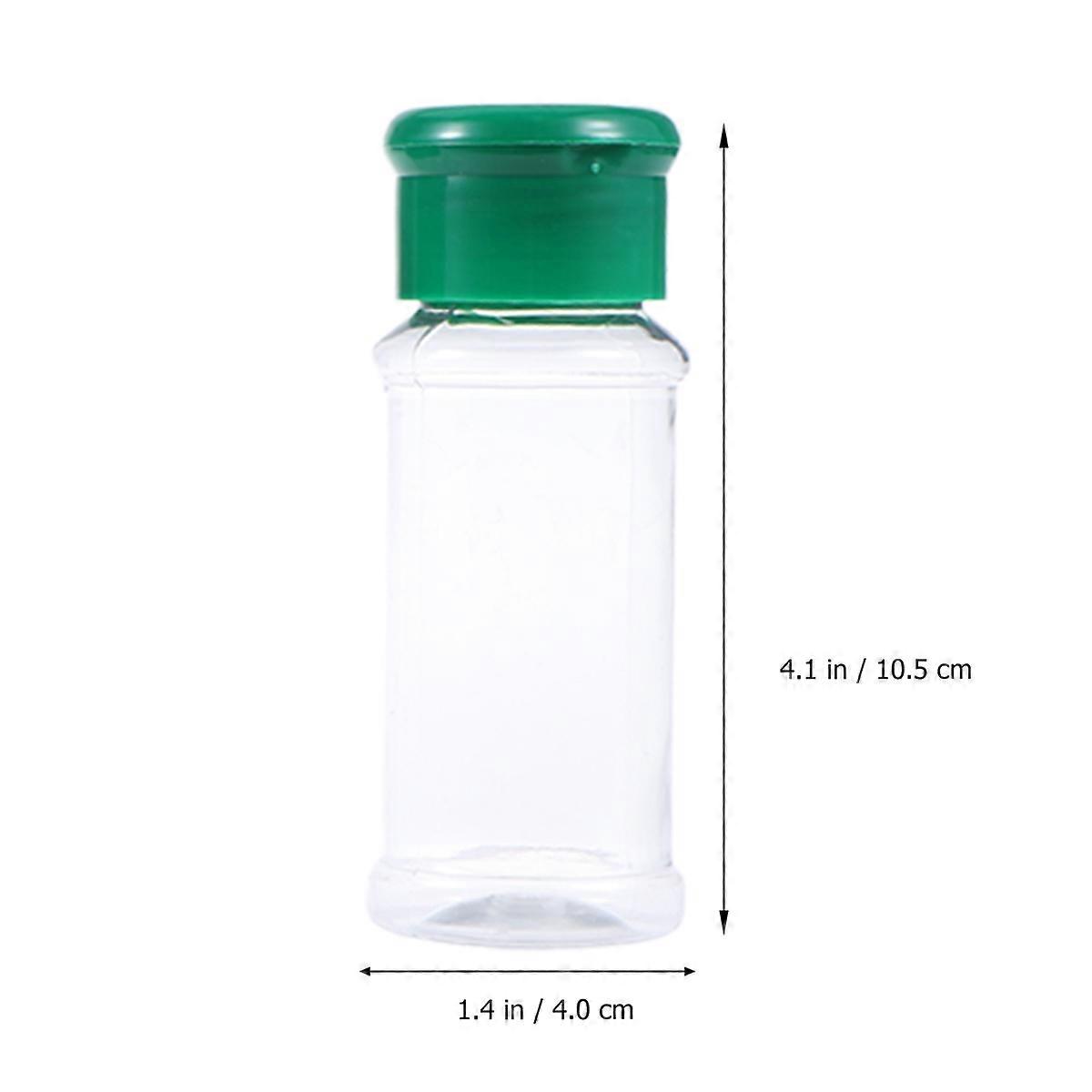 Condiment Storage Containers 10Pcs Square Spice Shakers Ideal For Dining Table Classic Style Non-Toxic Tight Seal Designed For Home Use