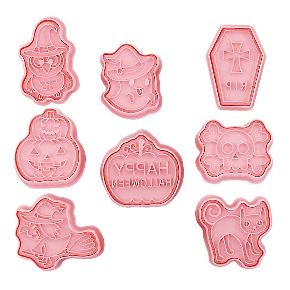 Cookie Molds Plastic Press-on Pastry Mold for Baking 16Pcs Set