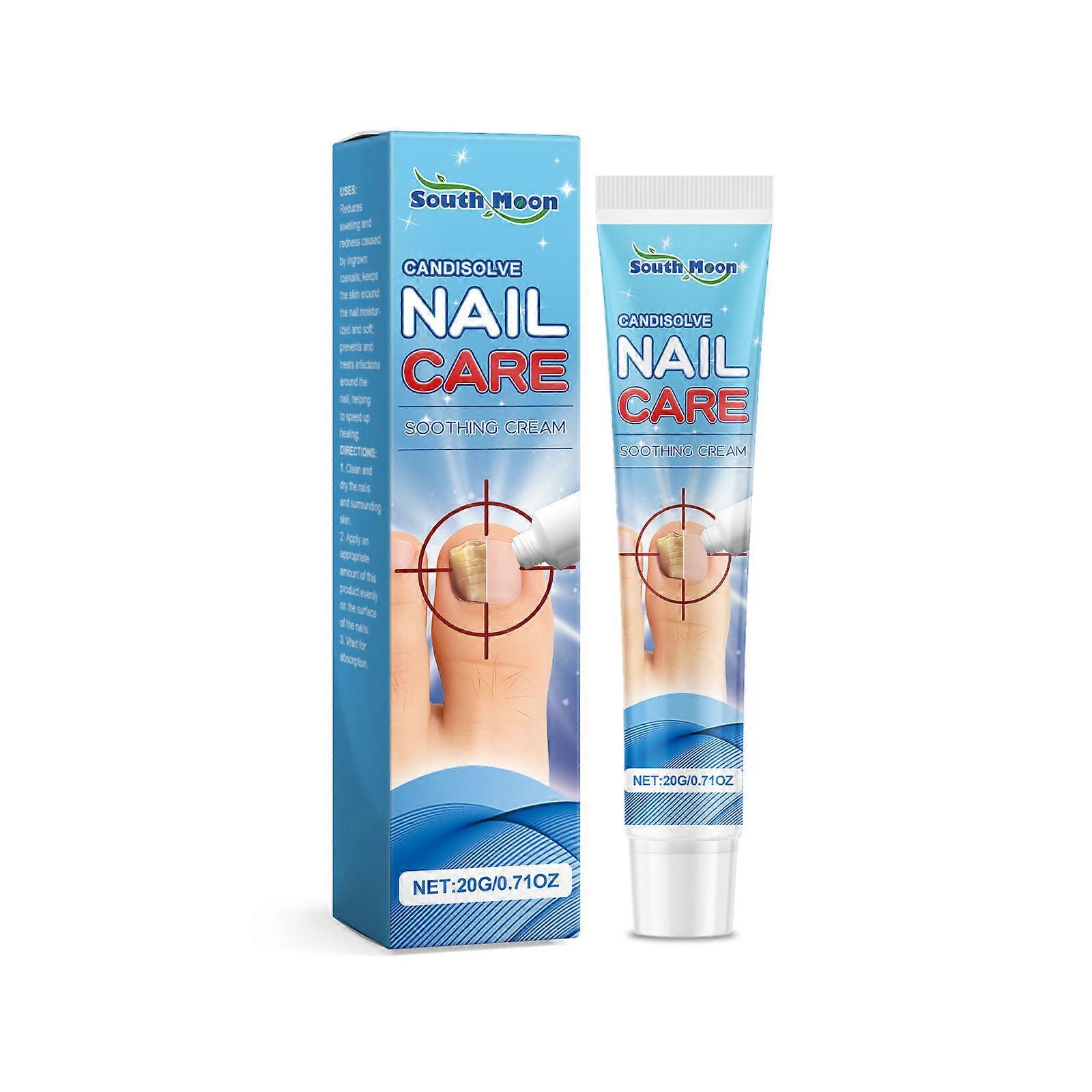 Kynsienhoitovoide, hellävarainen ja miellyttävä kynsienhoitovoide, kosteuttava ja kiiltävä päivittäinen puhdistusvoide 20g