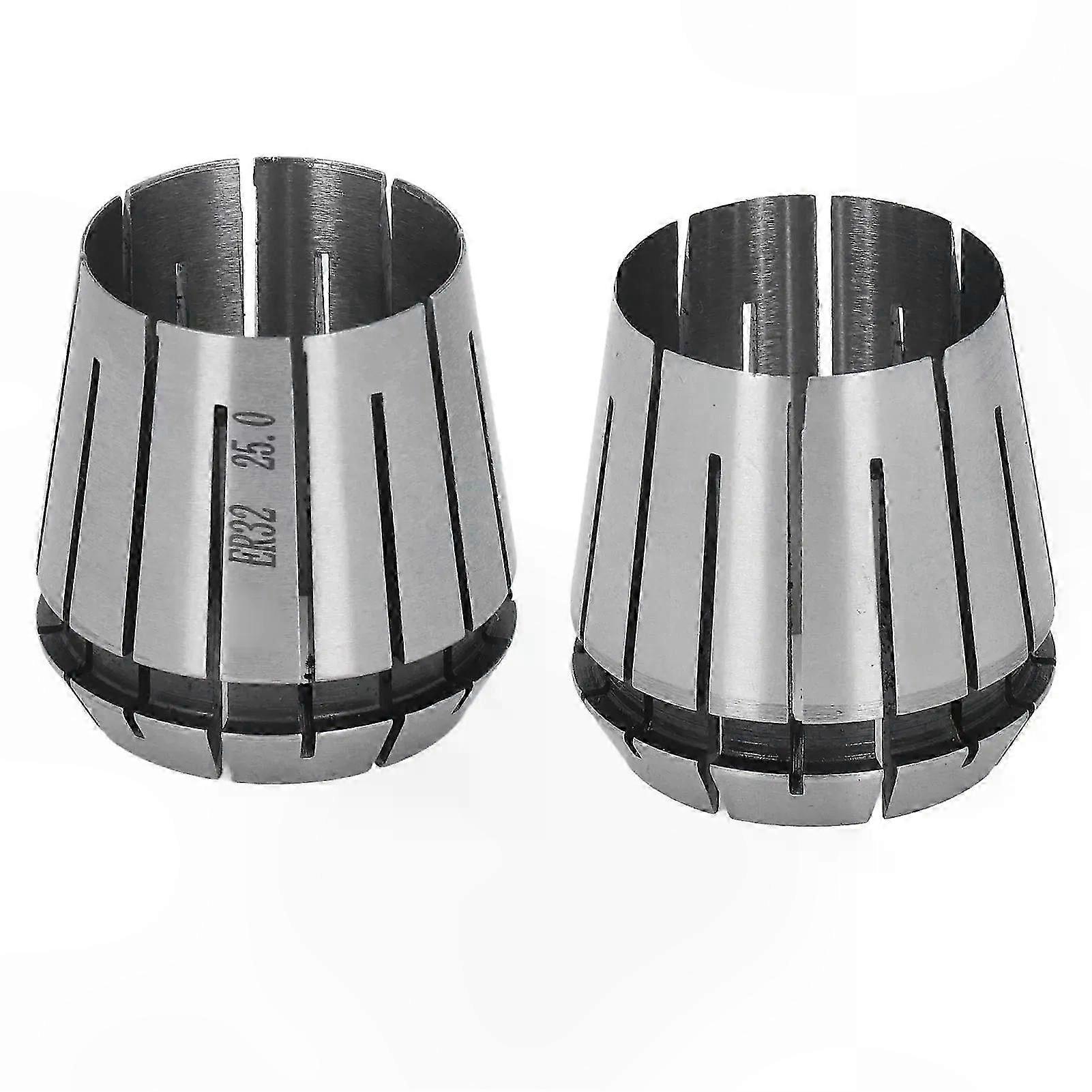 Carbide ER32 Collet Chuck Tool Holder for Milling Lathe Accessory Clamping Spring Collet 25mm 26mm