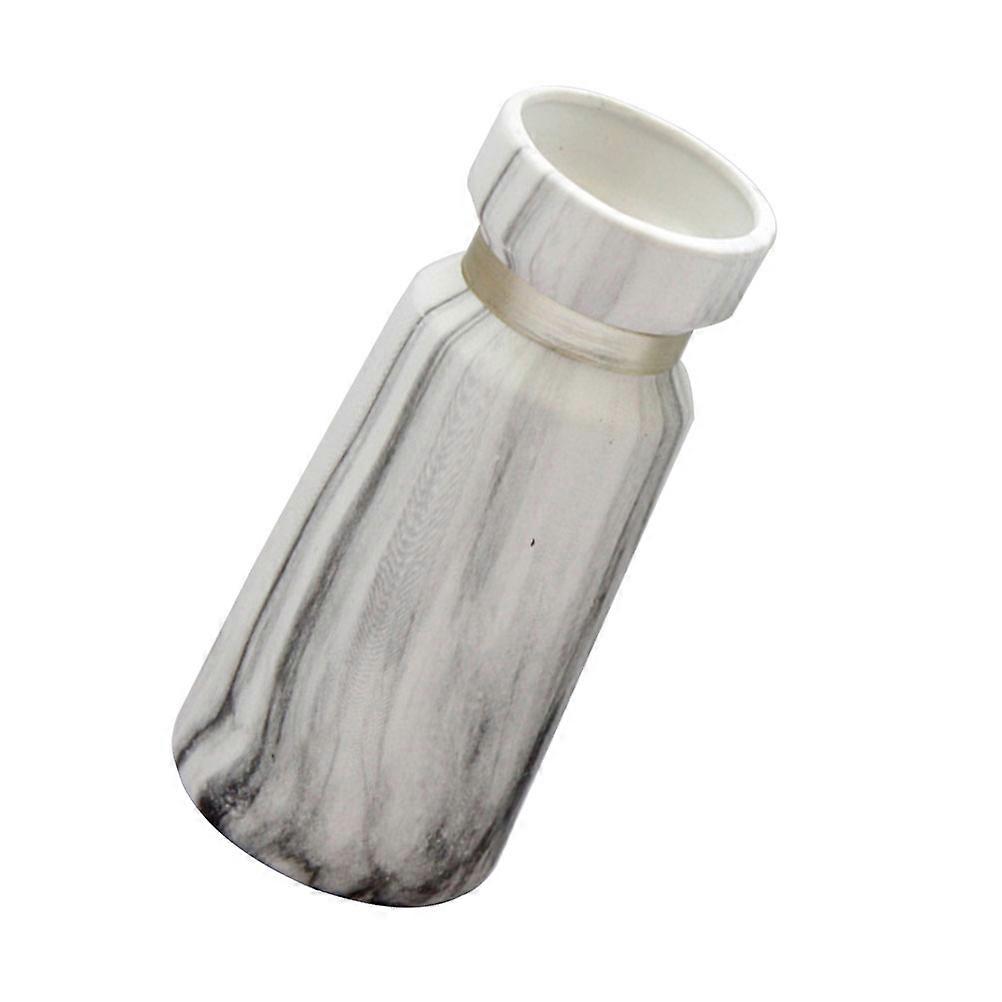 Modern Marble Pattern Bedroom Flowerpot Ceramic Vase Light Grey For Indoor Use 1Pack