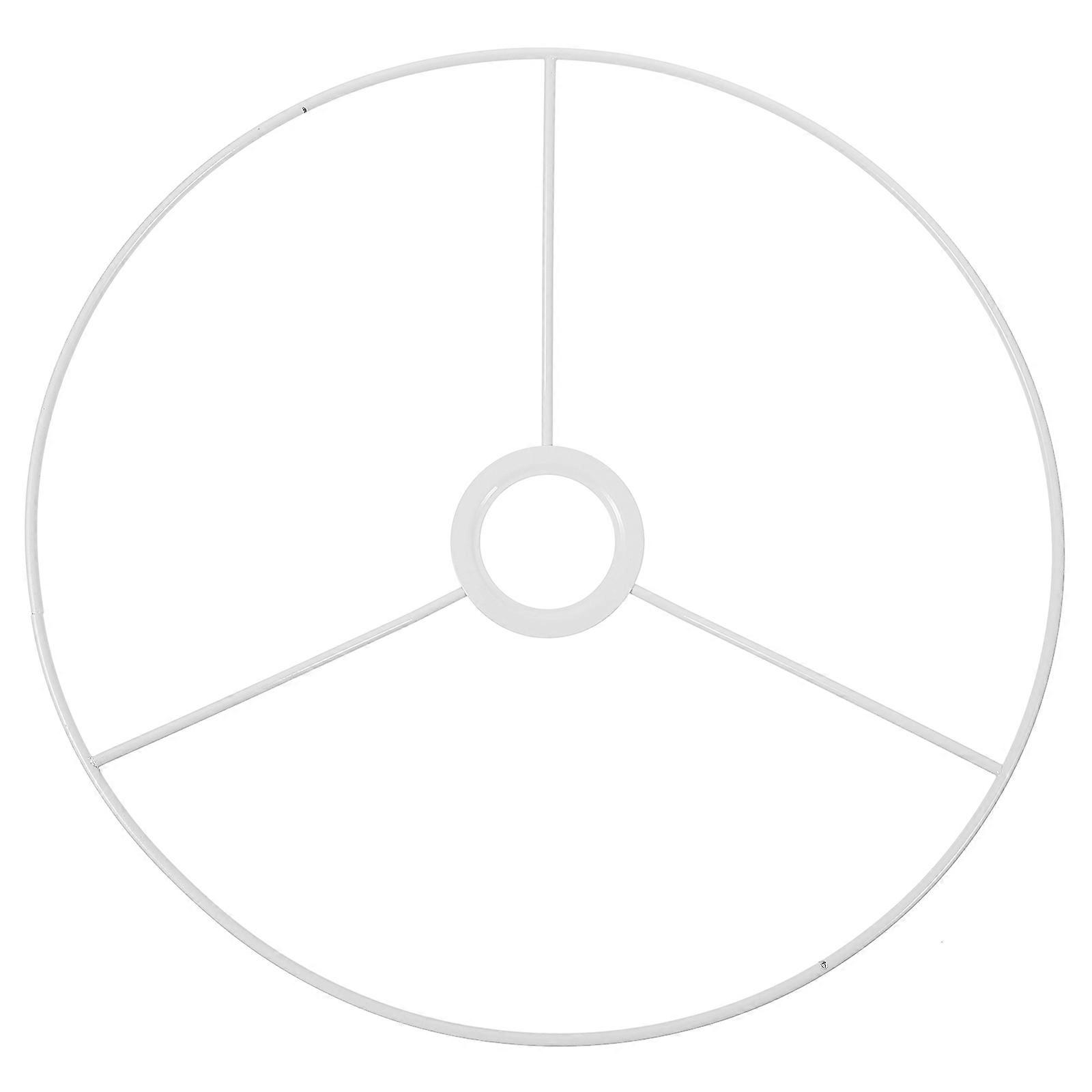 Vintage Round Lampshade Frame for Lights with Iron Material E27 Base