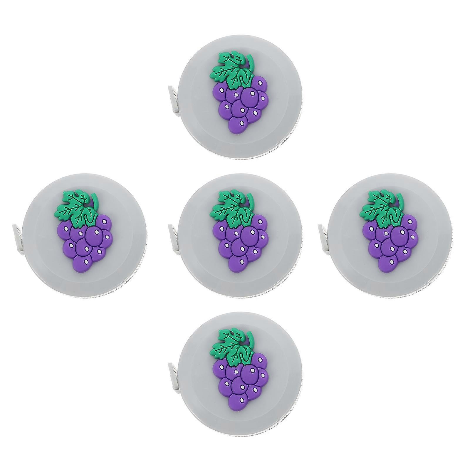 Lovely Fruit Tape Measure Cartoon Tool for Measure 10Pcs Portable Tape Tools