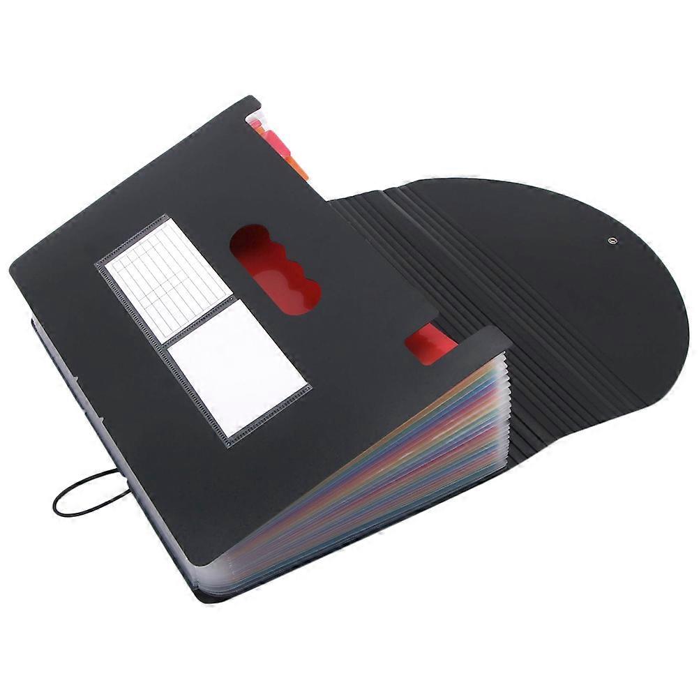 Portable Document Folder Accordion File Organizer for Office Use 2Pcs