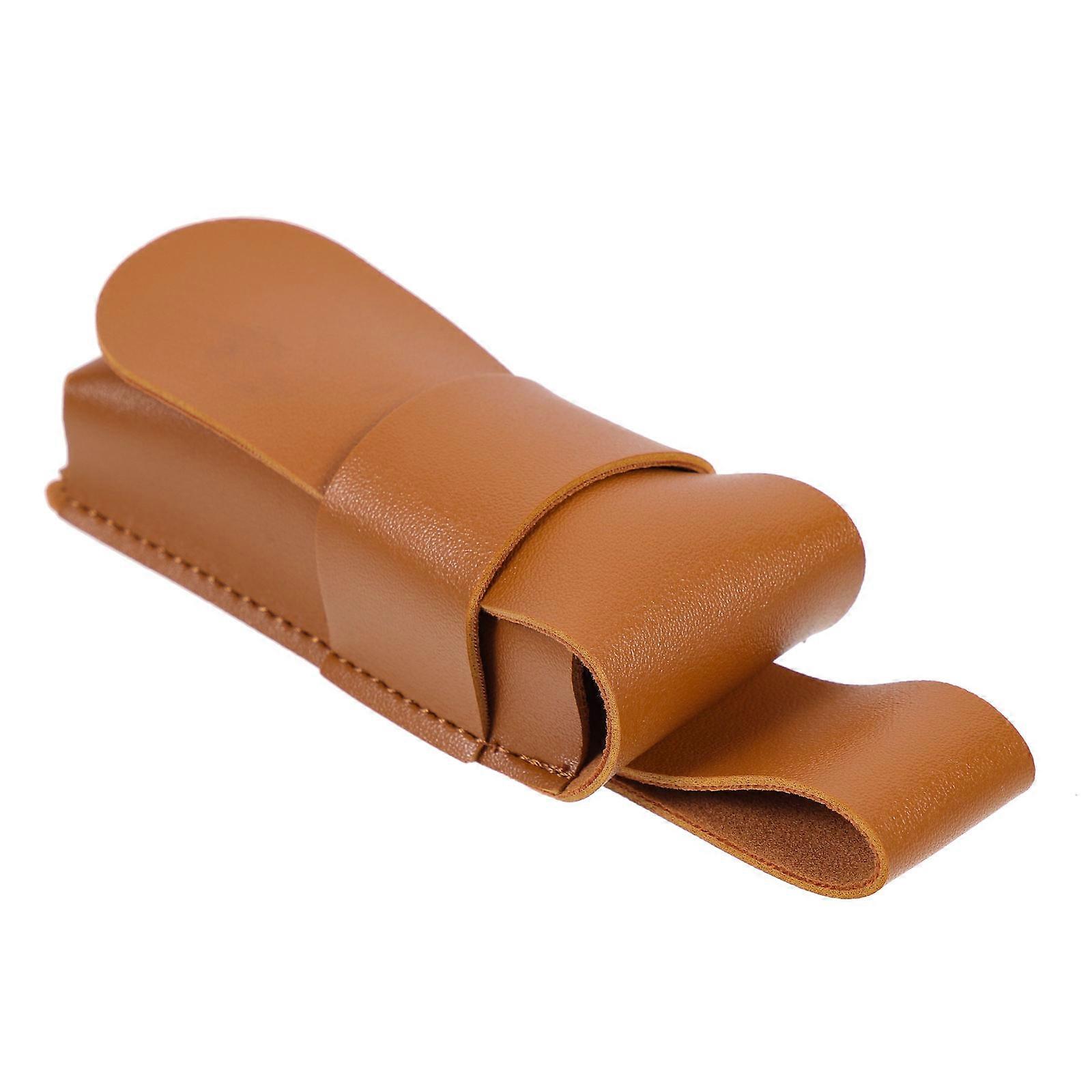 Brown Harmonica Sleeve for Protection 2Pcs Harmonica Storage Covers