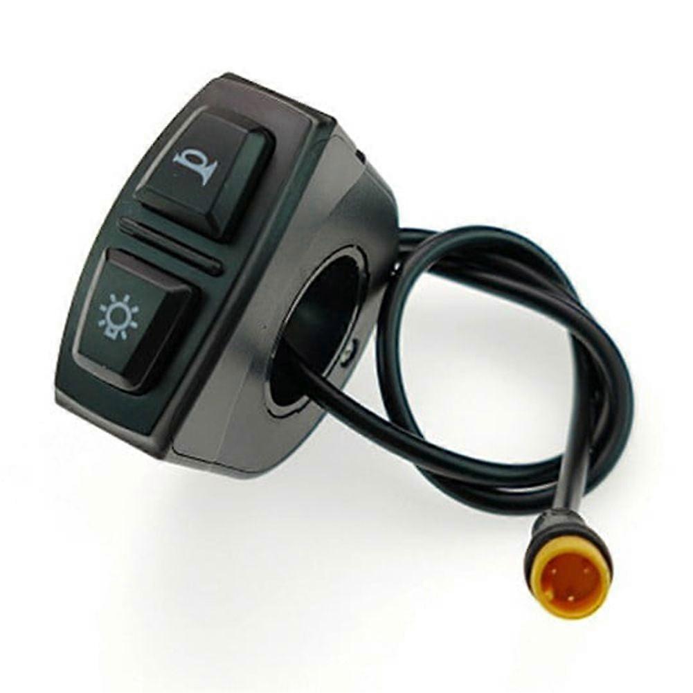 Driver's headlight horn switch folding car three-speed two-in-one long-line B