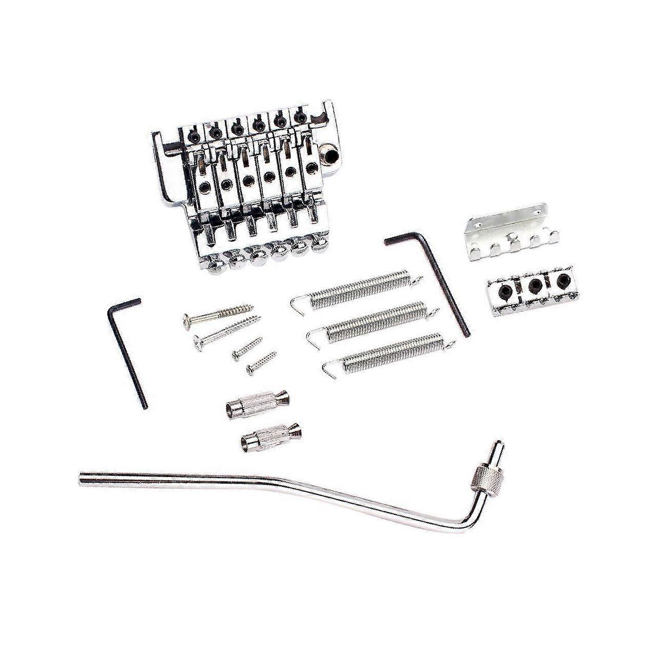 Electric Guitar Tremolo Bridge Double Locking Assembly System Chrome GA503