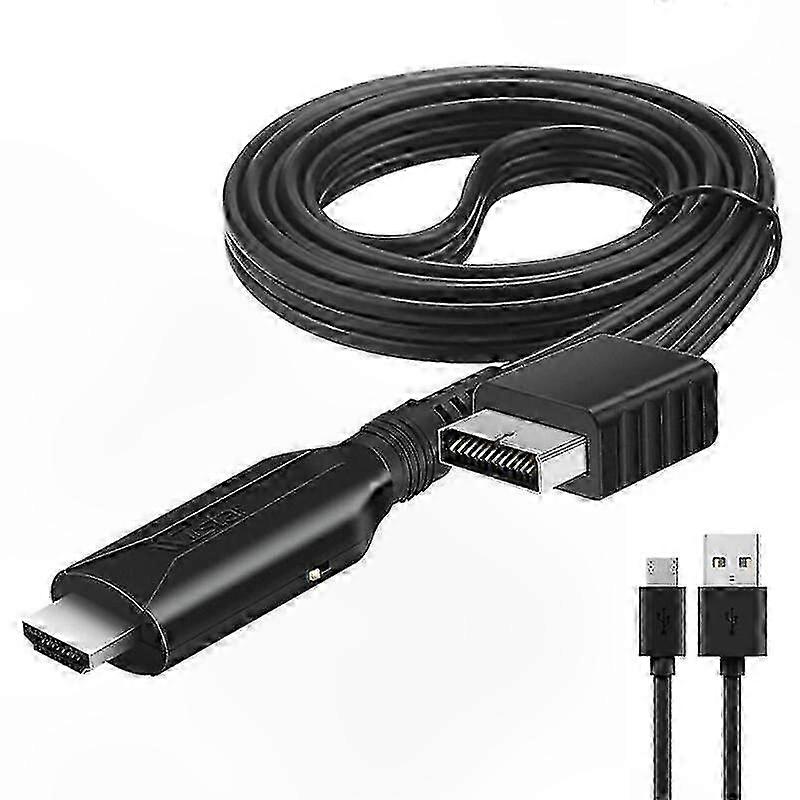 HDMI-Compatible Adapter Cable for PS2 to HD RCA AV o Video Connection