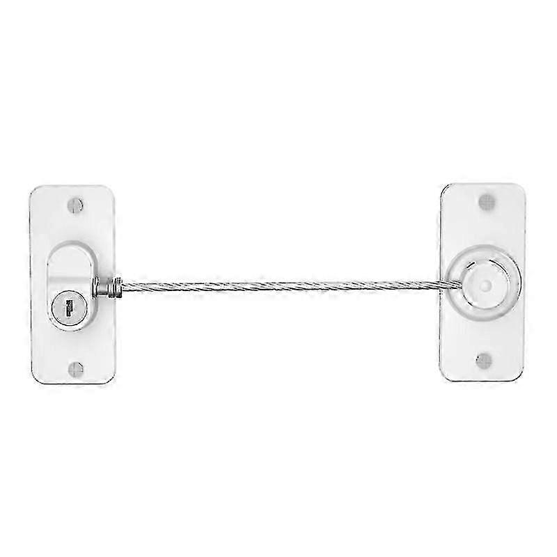 3 Pcs Child Safety Window Block, Child Safety Window Block, Child Window Block With Screws And Key(white)
