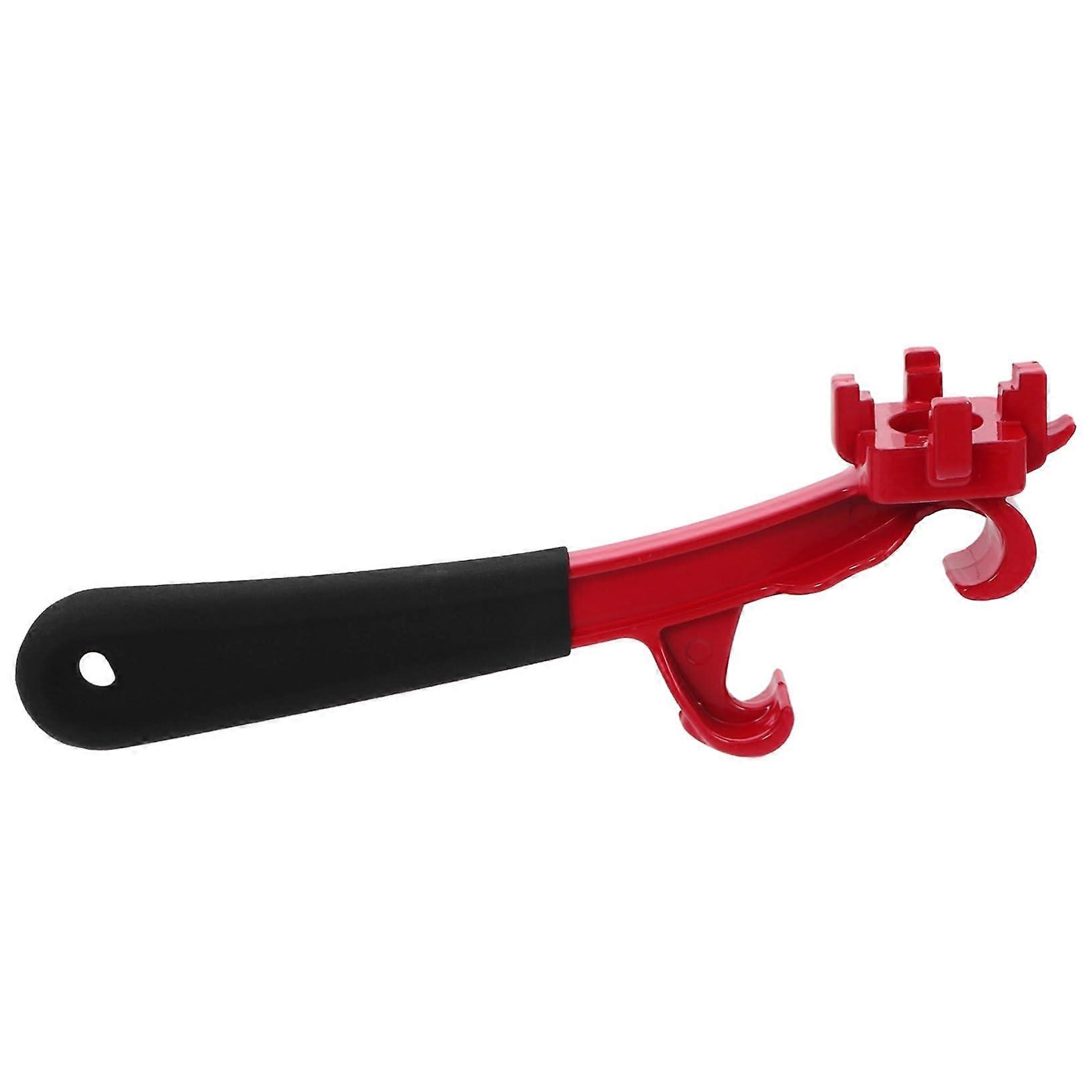 Plastic Drum Plug Opener Iron Wrench Mechanism Multipurpose Bucket Lid Opener Tool For Paint Drums And Industrial Barrels