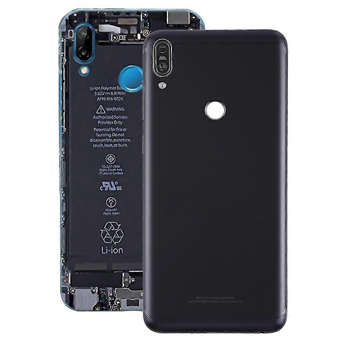 For Back Cover With Camera Lens Side Keys For Asus Zenfone Max Pro Zb601kl
