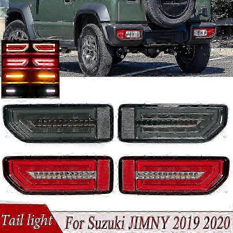 Applicable For Suzuki Jimny 2019 2020 Led Taillight Assembly Rear Turn Signal Brake Light Reversing Lamp Reflector Stop Light Tail Lamp