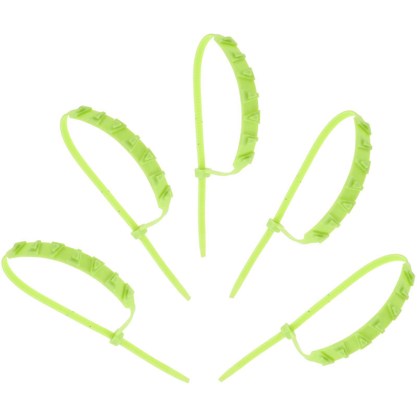 Reusable Anti Skid Snow Chains for Motorcycle with Adjustable Zip Ties 5Pcs